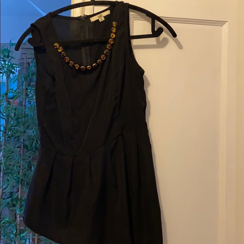 Fun jeweled peplum top